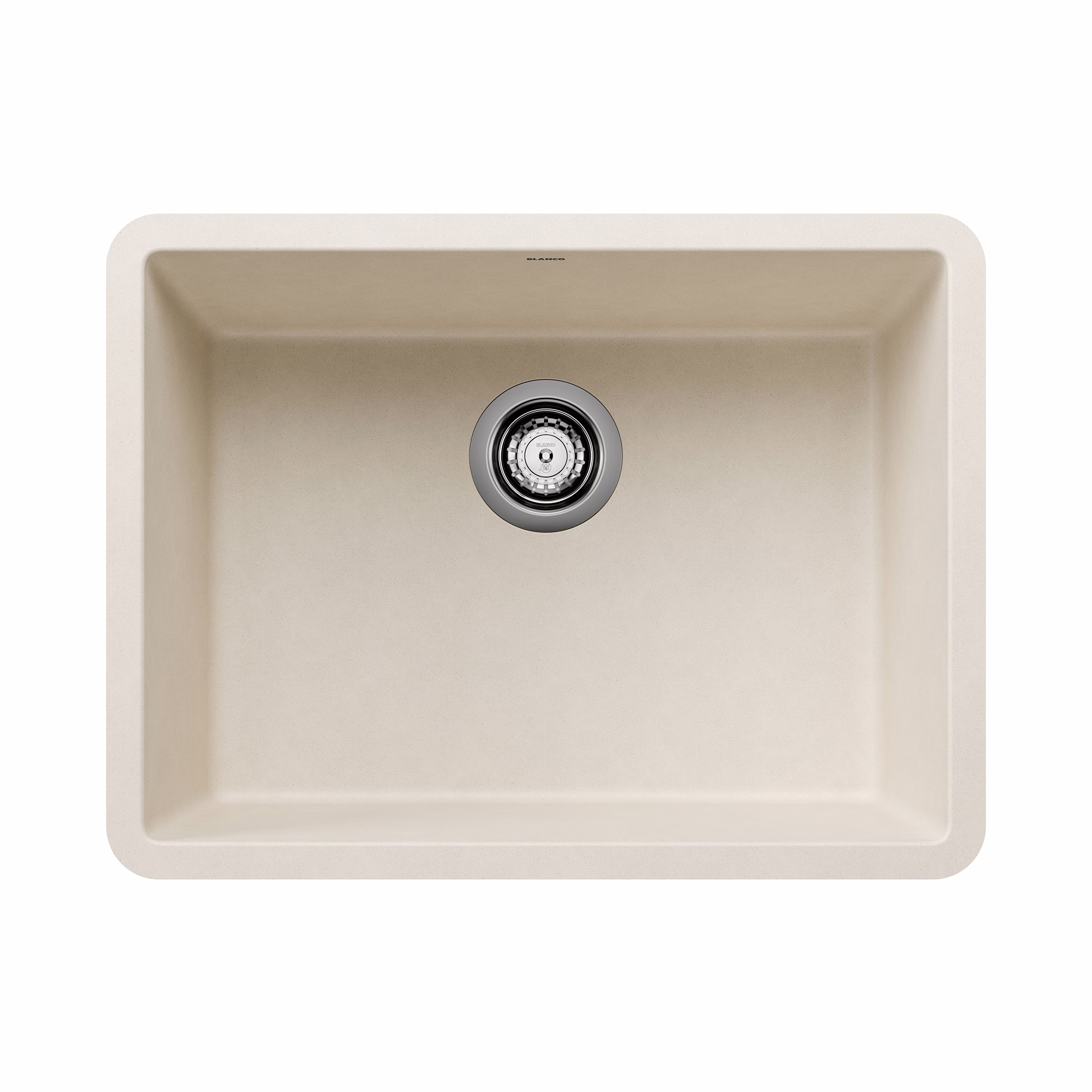 Precis SILGRANIT 24" Single Bowl Undermount Kitchen Sink - Soft White