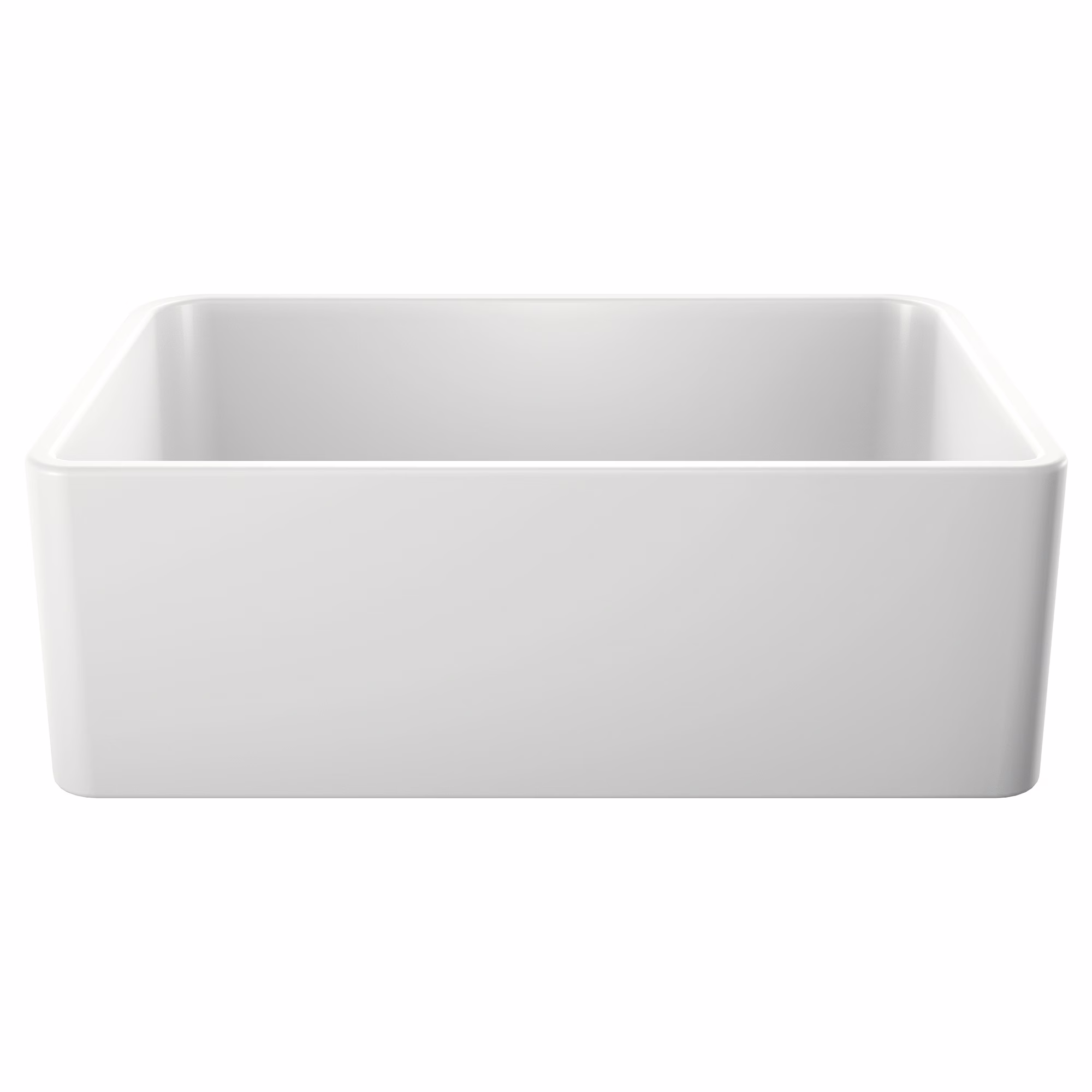 Cerana 30" Fireclay Single Bowl Apron-Front Farmhouse Sink - White