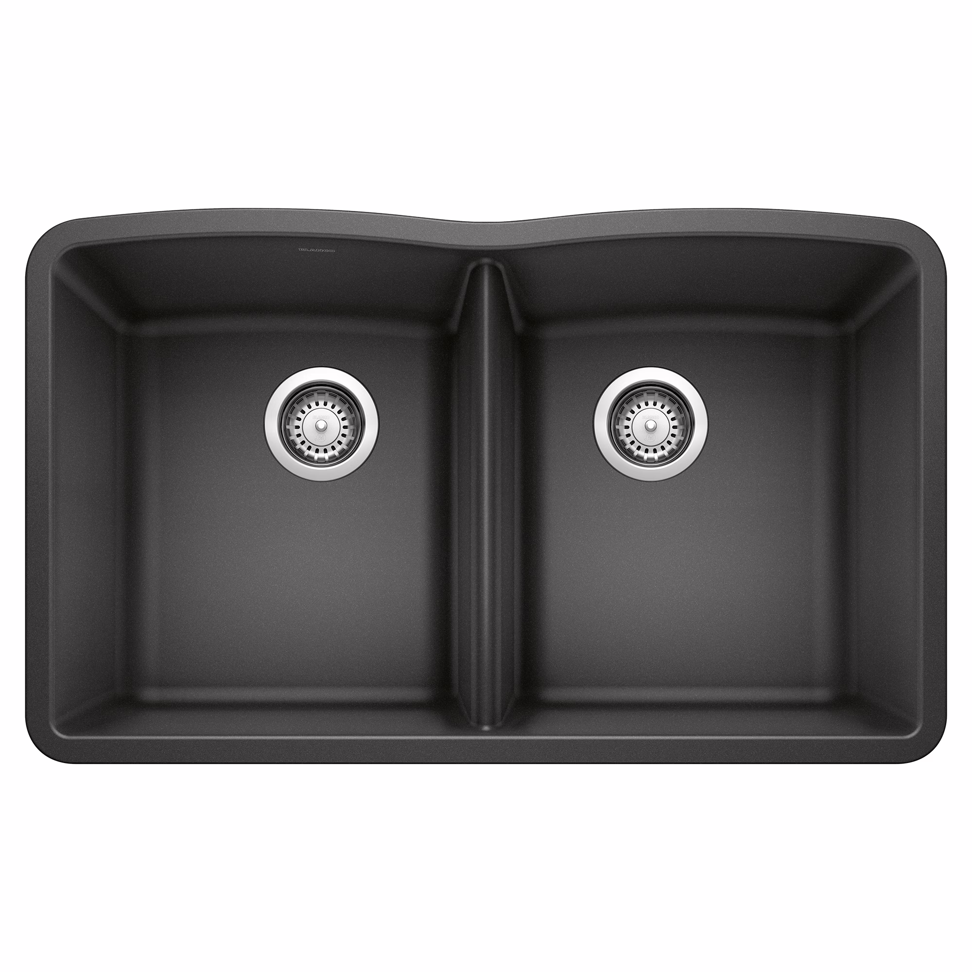 Diamond SILGRANIT 32" 50/50 Double Bowl Undermount Kitchen Sink - Anthracite