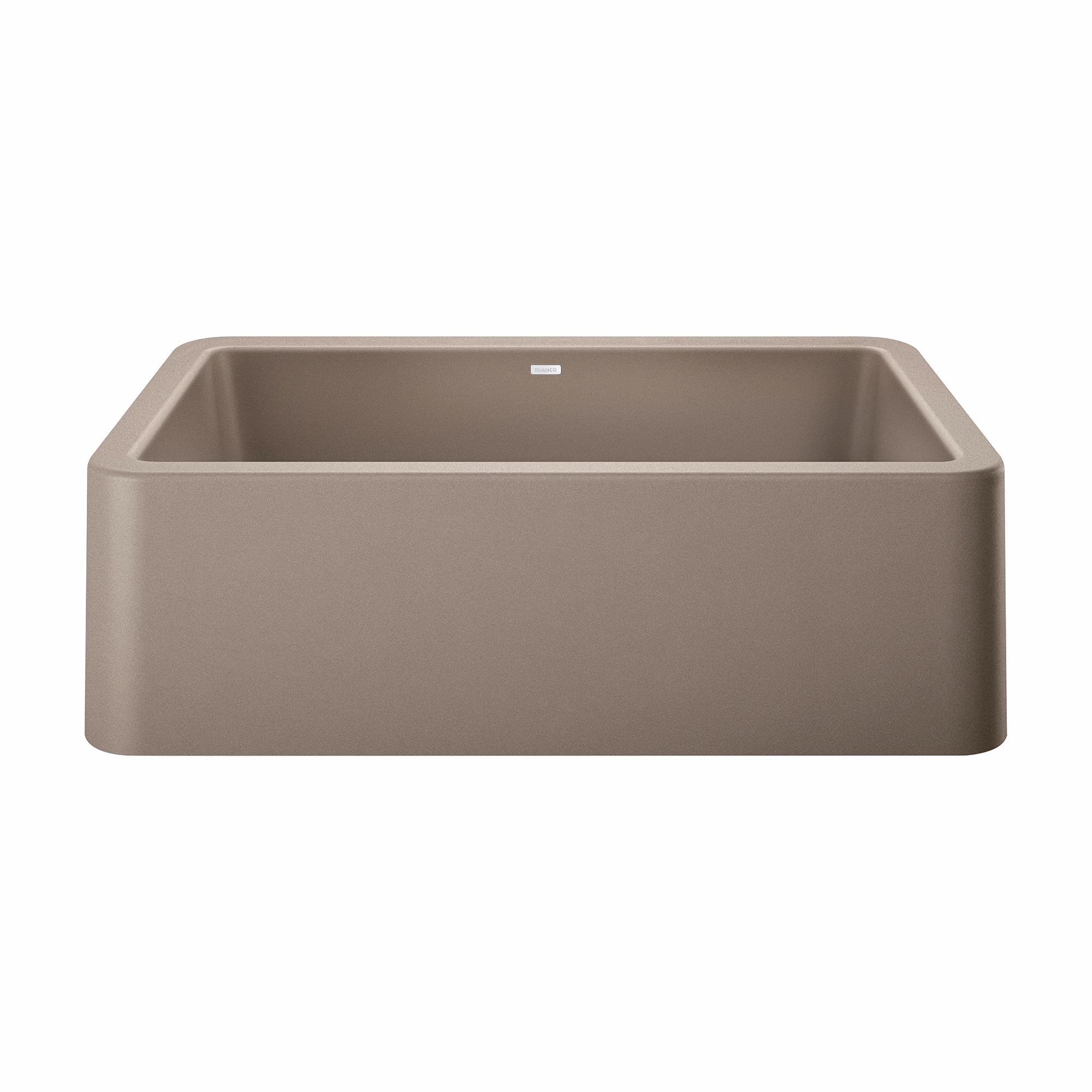 Ikon SILGRANIT 33" Single Bowl Apron-Front Farmhouse Sink - Truffle