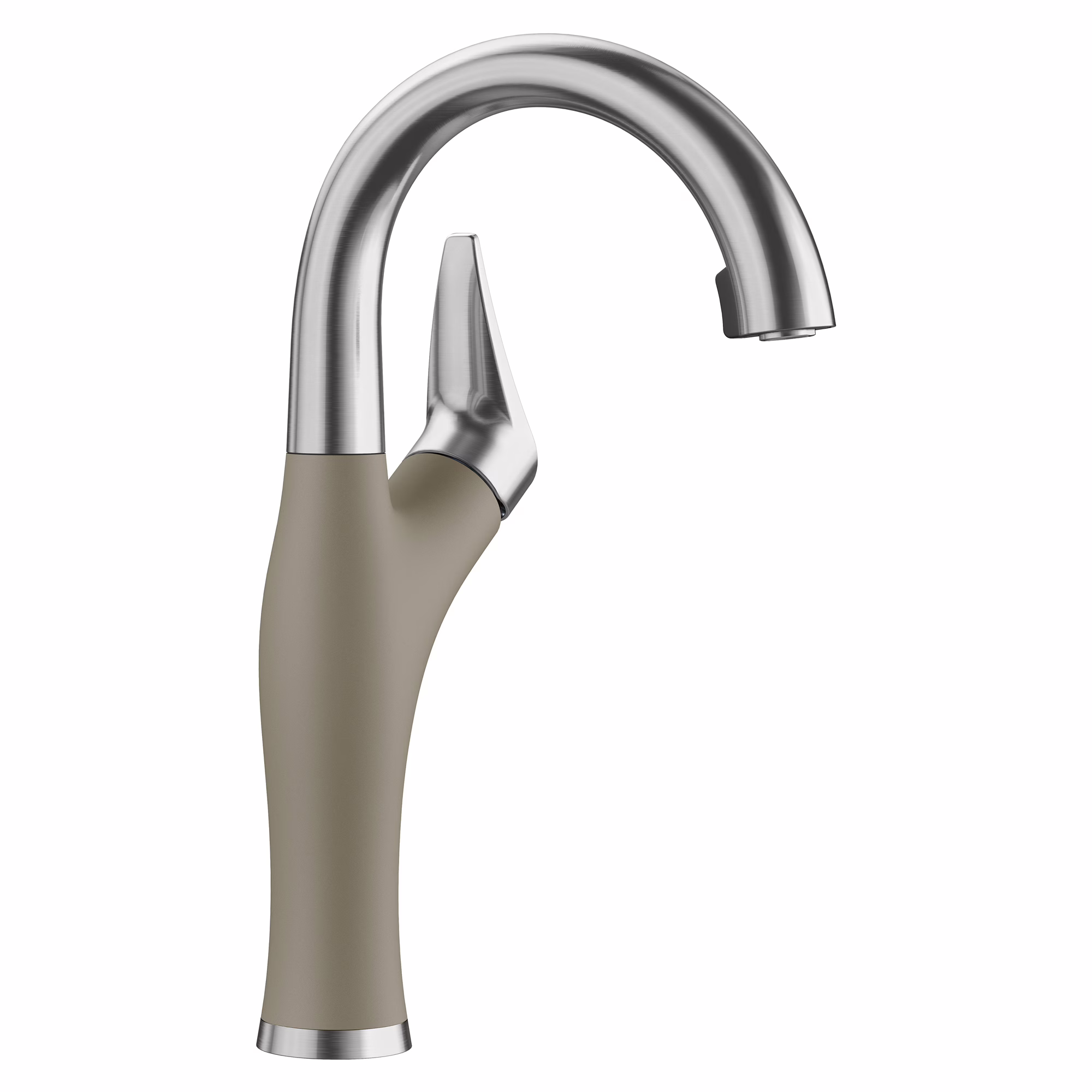 Artona Pull-Down Dual-Spray Bar Faucet - PVD Steel/Truffle