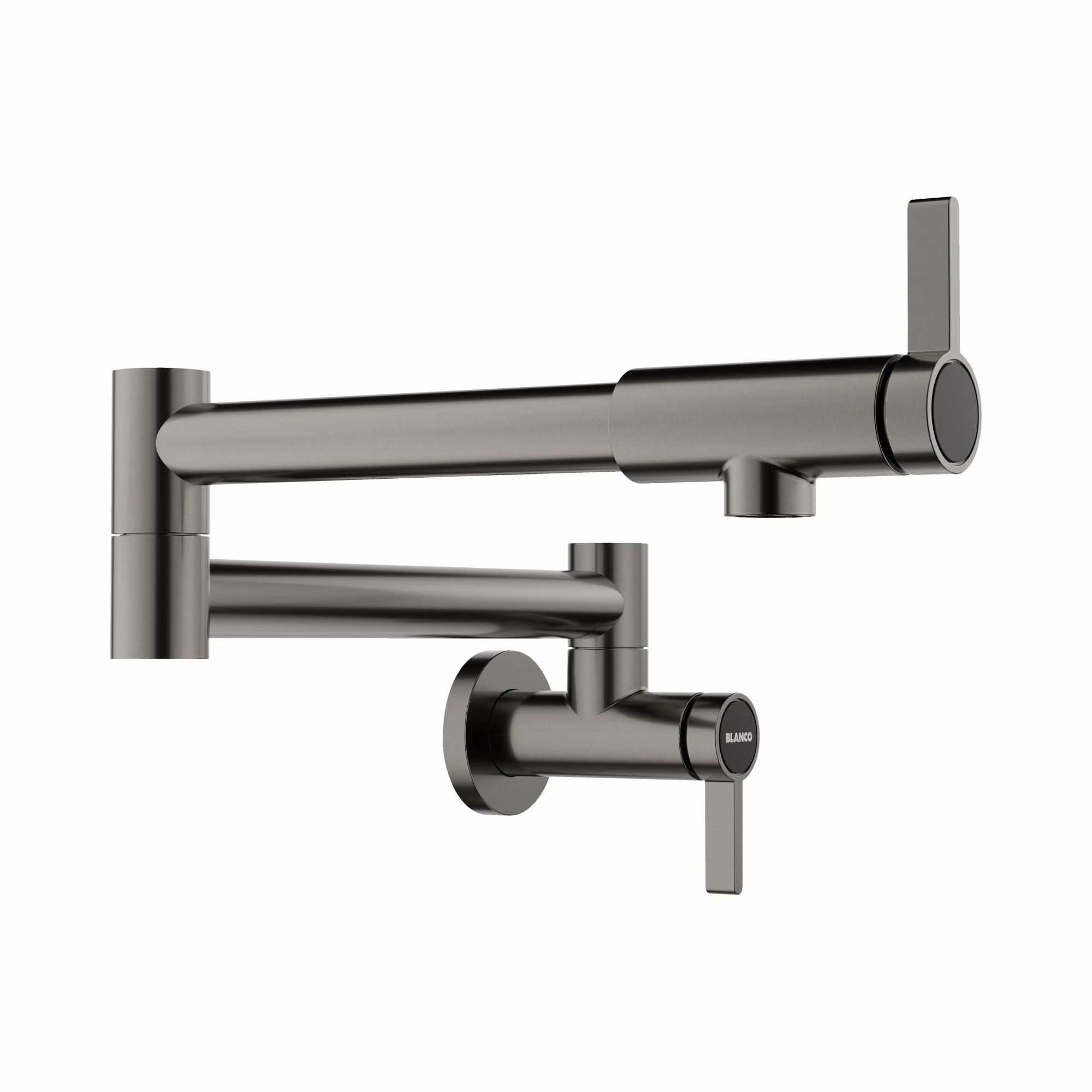 Culina II Wall-Mounted Pot Filler - Satin Dark Steel