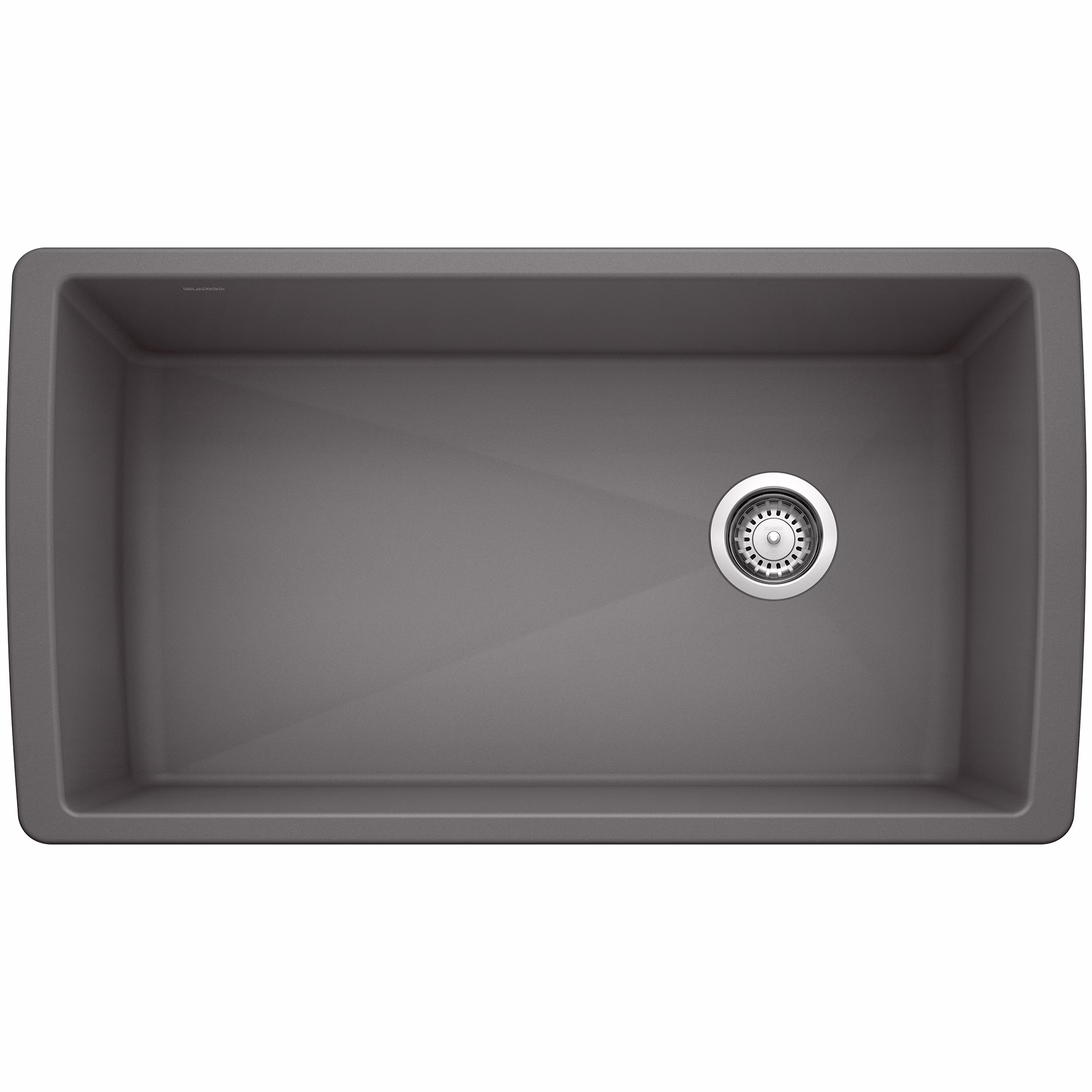 Diamond SILGRANIT 33" Super Single Undermount Kitchen Sink - Cinder