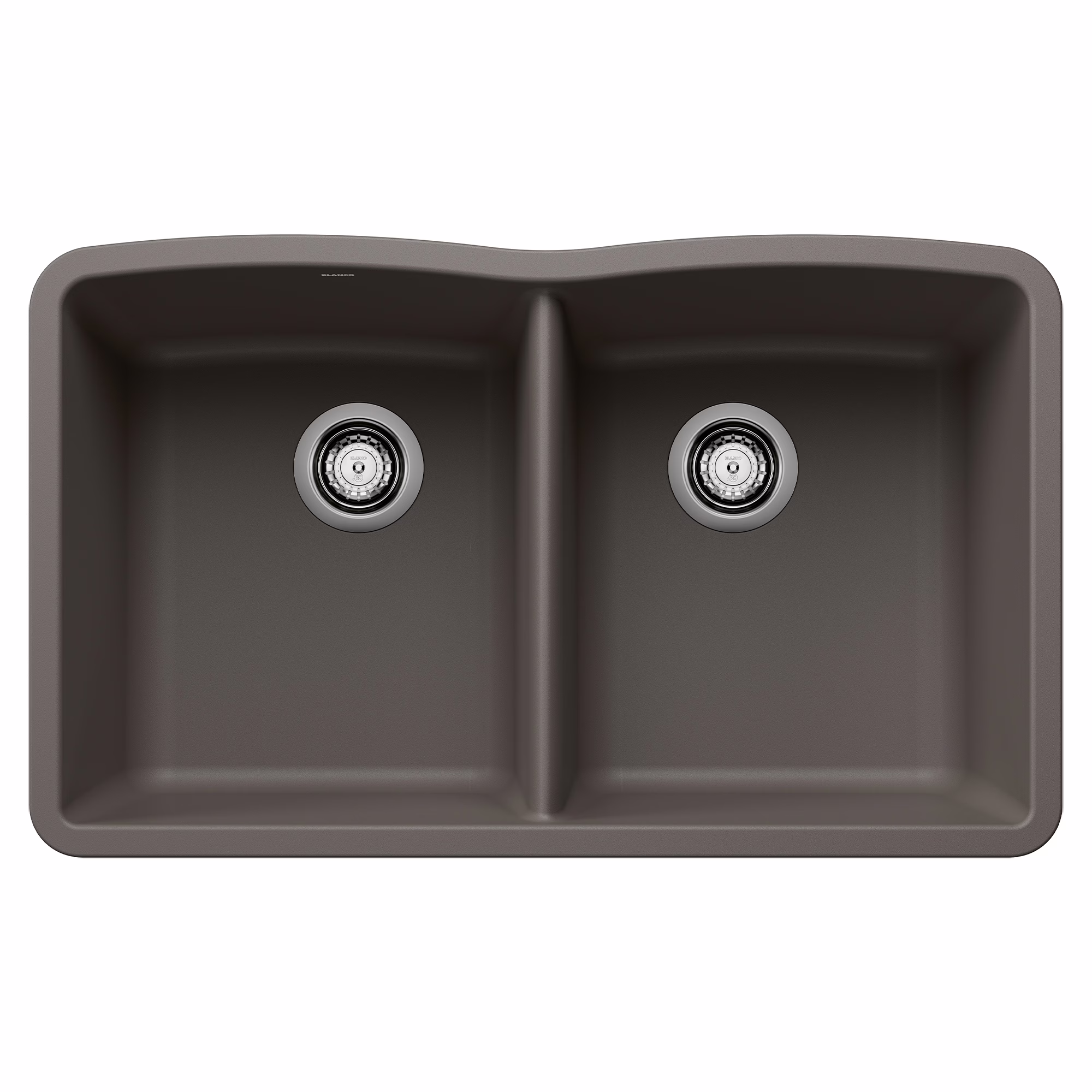 Diamond SILGRANIT 32" 50/50 Double Bowl Undermount Kitchen Sink - Volcano Gray