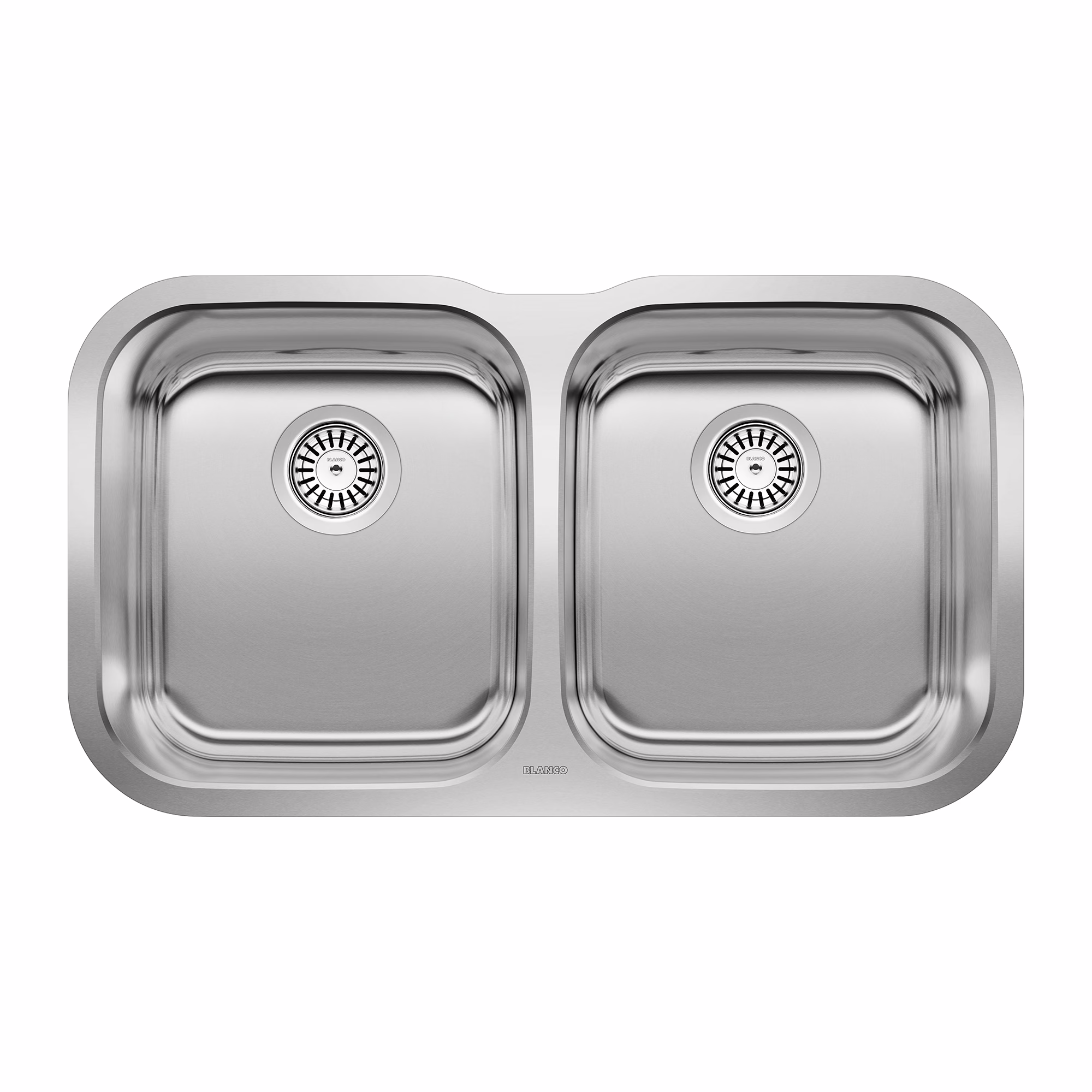 Essential 31" 50/50 Double Bowl Undermount Stainless Steel Kitchen Sink