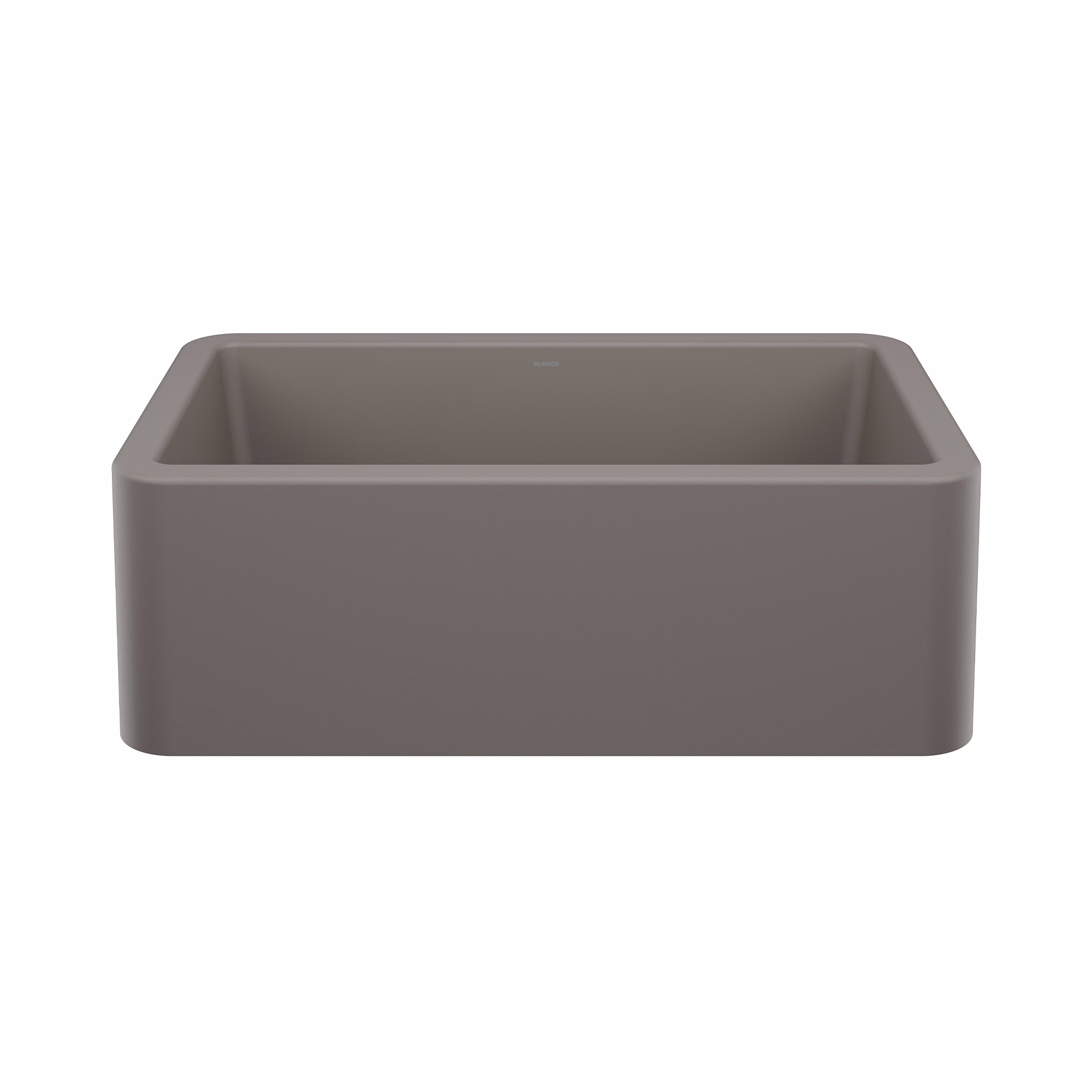 Ikon SILGRANIT 30" Single Bowl Apron-Front Farmhouse Sink - Volcano Gray