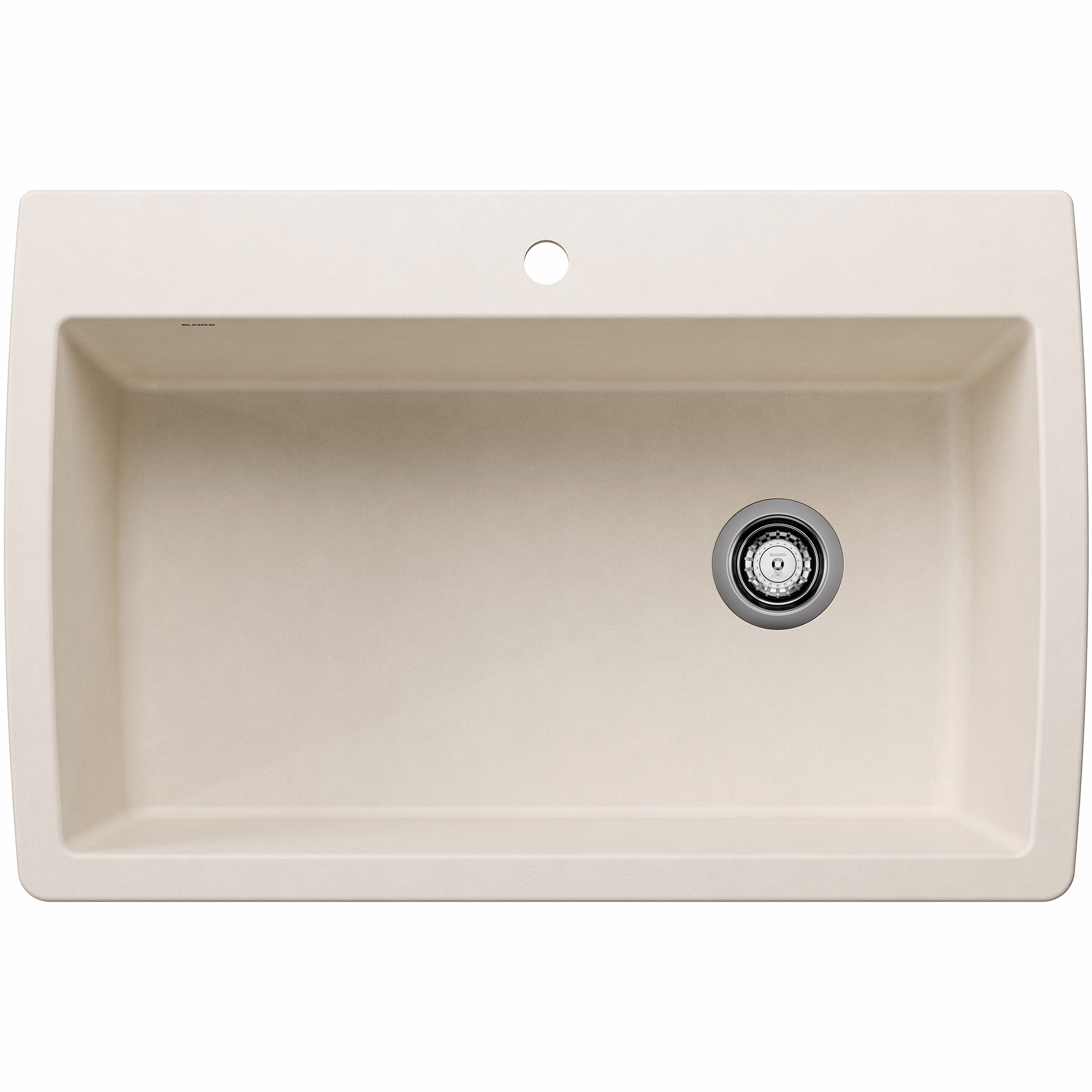 Diamond SILGRANIT 33.5" Super Single Dual Mount Kitchen Sink - Soft White