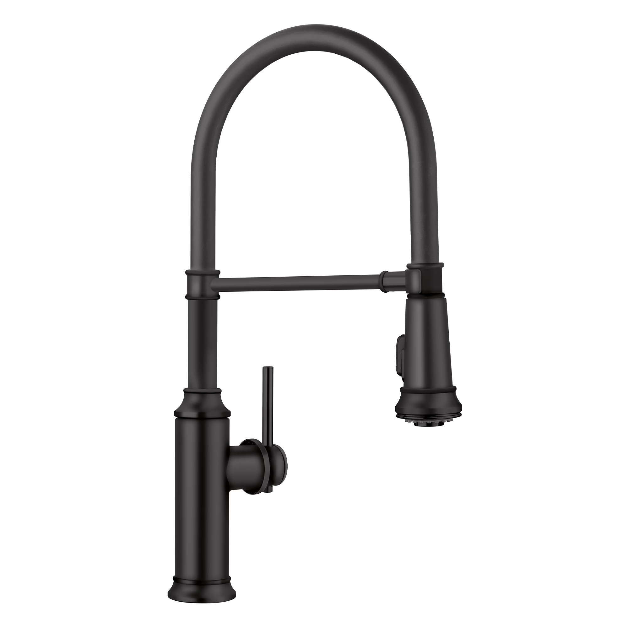 Empressa Semi-Pro Pull-Down Dual-Spray Kitchen Faucet - Matte Black