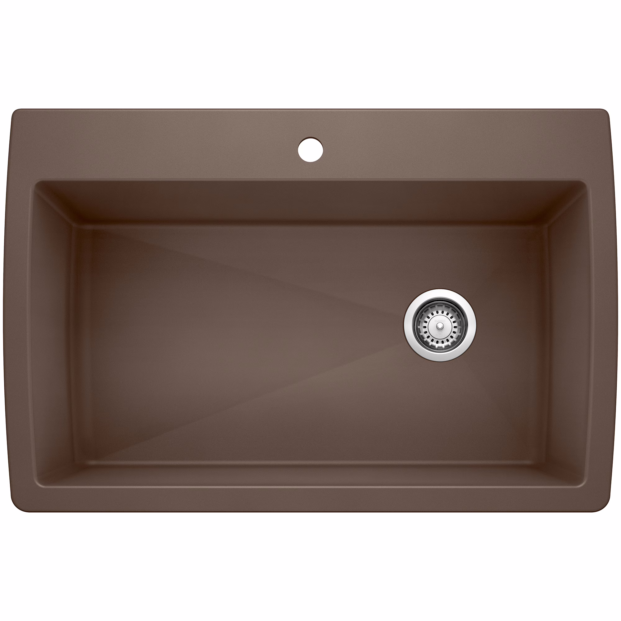Diamond SILGRANIT 33.5" Super Single Dual Mount Kitchen Sink - Café