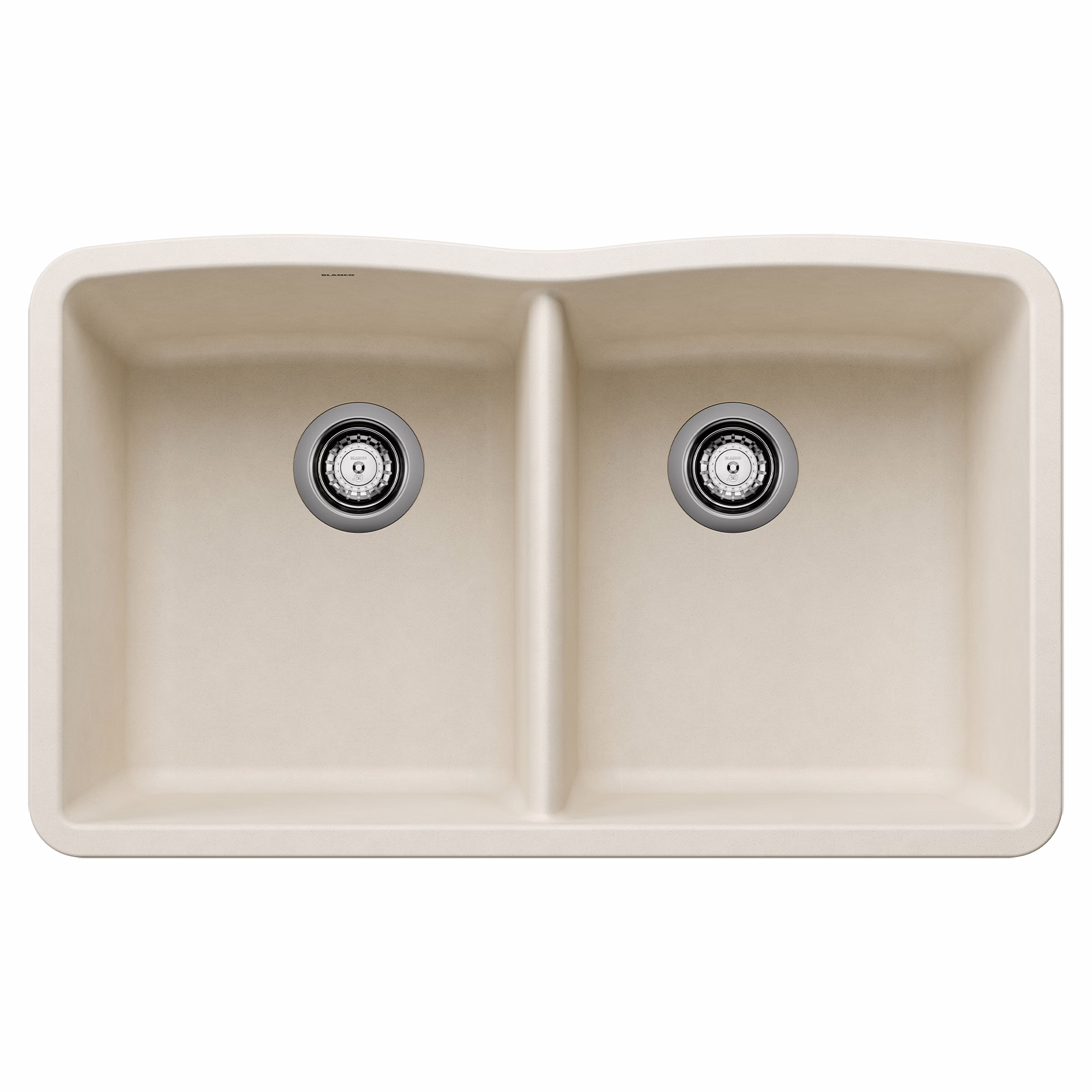 Diamond SILGRANIT 32" 50/50 Double Bowl Undermount Kitchen Sink - Soft White