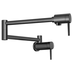 Delta Matte Black Other Pot Filler Wall-Mount