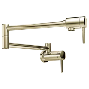 Delta Polished Nickel Other Pot Filler Wall-Mount