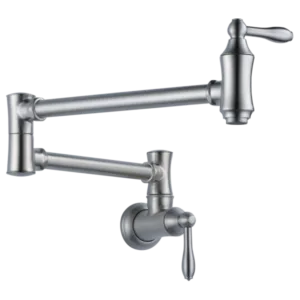 Delta Stainless Steel Other Pot Filler Wall-Mount