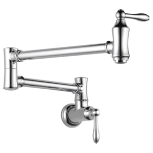 Delta Polished Chrome Other Pot Filler Wall-Mount