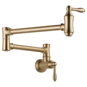 Delta Champagne Bronze Other Pot Filler Wall-Mount