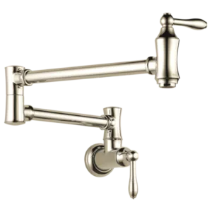 Delta Polished Nickel Other Pot Filler Wall-Mount
