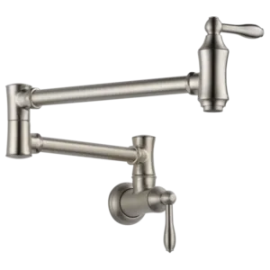 Delta Stainless Steel Other Pot Filler Wall-Mount