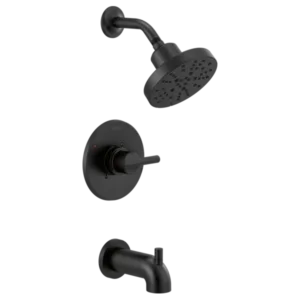 Delta Matte Black Nicoli® Tub & Shower Trim