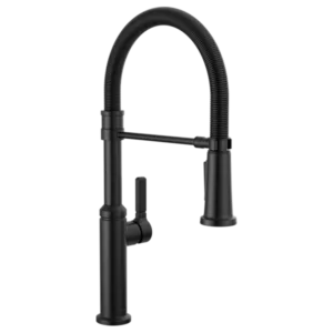 Delta Matte Black Rhett® Spring Spout