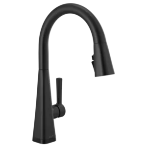 Delta Matte Black Lenta® Pull-Down