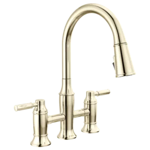 Delta  Polished Nickel Renaldi™ Bridge