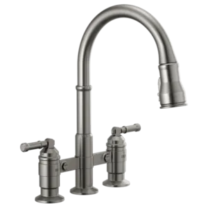 Delta Black Stainless Steel Broderick® Bridge