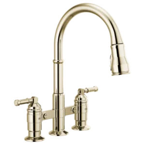 Delta Polished Nickel Broderick® Bridge