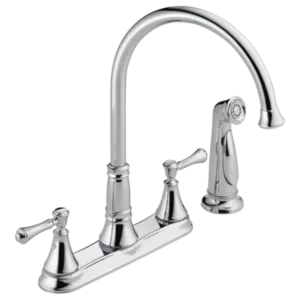 Delta Polished Chrome Cassidy® Deck-Mount