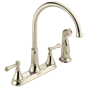 Delta Polished Nickel Cassidy® Deck-Mount