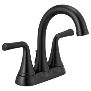 Delta Matte Black Kayra® Centerset