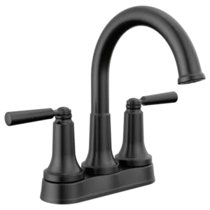 Delta Matte Black Saylor® Centerset