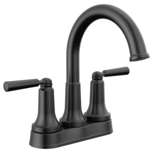 Delta Matte Black Saylor® Centerset