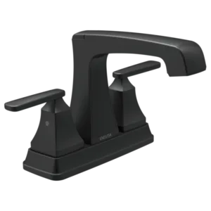 Delta Matte Black Ashlyn® Centerset