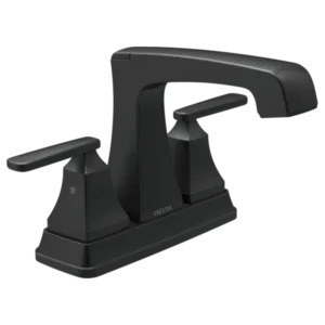 Delta Matte Black Ashlyn® Centerset