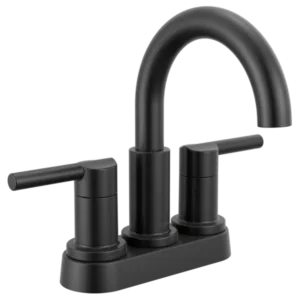 Delta Matte Black Nicoli® Centerset