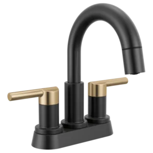 Delta Matte Black / Champagne Bronze Nicoli® Centerset