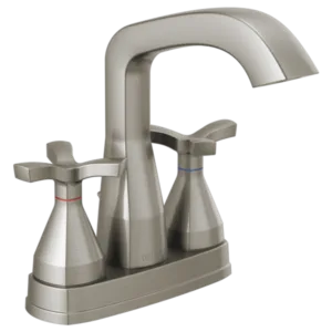 Delta Stainless Steel StrykeÂ® Centerset