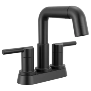 Delta Matte Black Nicoli® Centerset