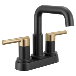 Delta Matte Black / Champagne Bronze Nicoli® Centerset