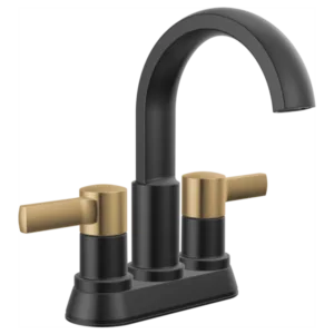 Delta Matte Black / Champagne Bronze Albion™ Centerset