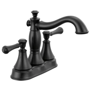 Delta Matte Black Cassidy® Centerset