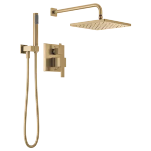 Delta Champagne Bronze Modern Tub / Shower