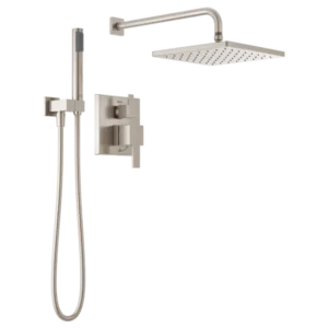 Delta Spotshield Brushed Nickel Modern Tub / Shower