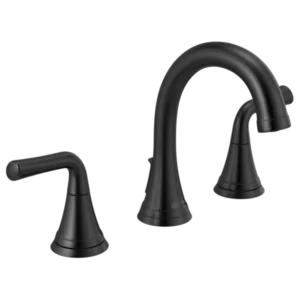 Delta Matte Black Kayra® Widespread