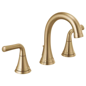 Delta Champagne Bronze Kayra Widespread