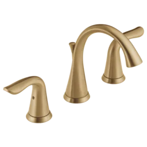 Delta Champagne Bronze Lahara Widespread