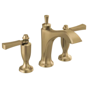 Delta Champagne Bronze Dorval Widespread