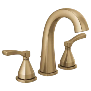 Delta Champagne Bronze Stryke Widespread
