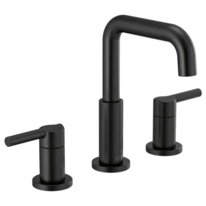 Delta Matte Black Nicoli® Widespread