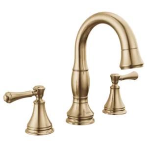 Delta Champagne Bronze Cassidy Widespread